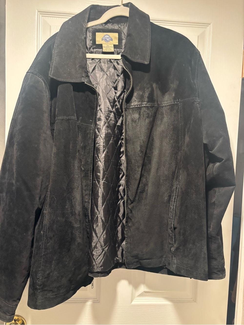 Shaver Lake 2XL Black Leather Jacket